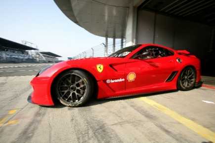 Ferrari 599XX pe Nurburgring