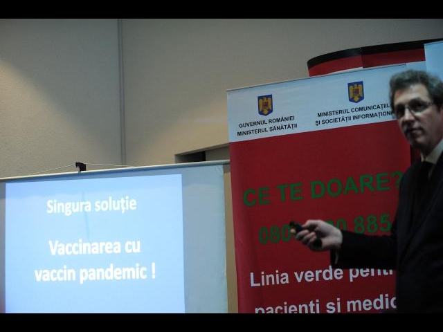 Conferinta de presa privind noile masuri privind limitarea imbolnavirilor cu gripa A(H1N1)