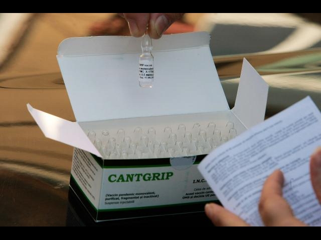Vaccinul contra virusului A/H1N1 produs de Institutul Cantacuzino