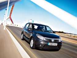 Dacia va lansa Sandero pe piata din Marea Britanie, in ianuarie 2009