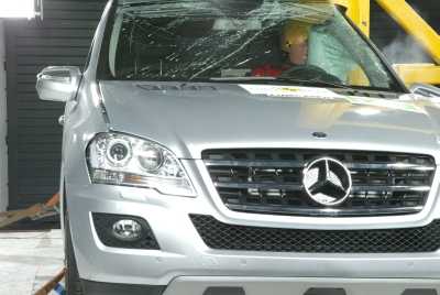 Crash test: Mercedes ML