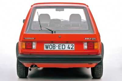 Galerie foto: Volkswagen Golf GTI - Prima generatie